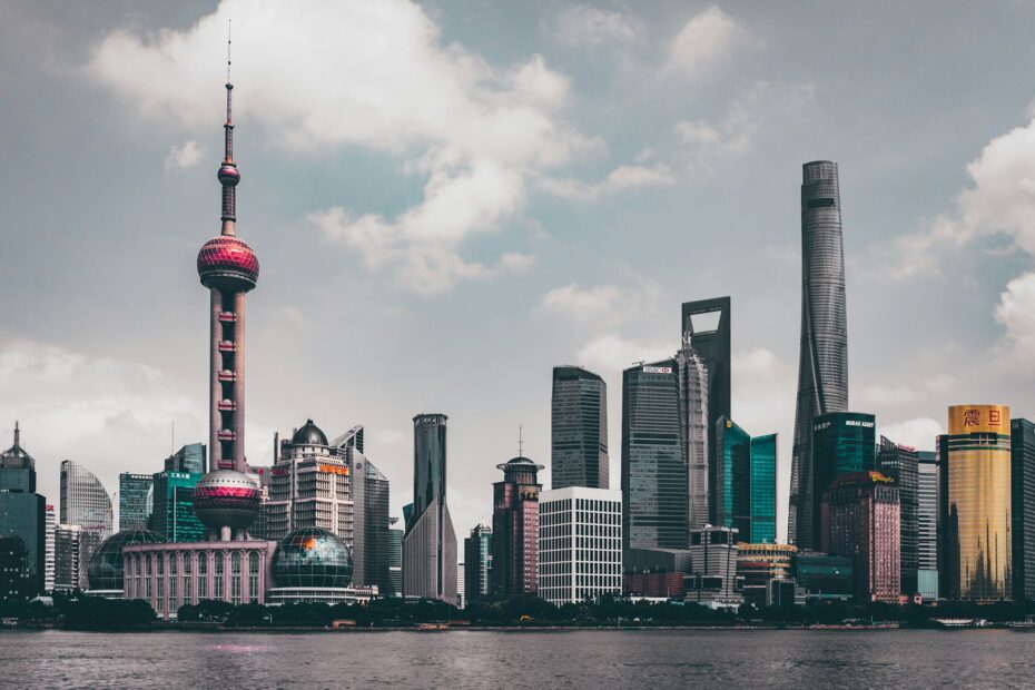 Skyline of Shanghai, China
